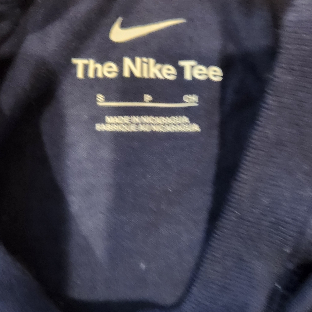 Nike USMNT Soccer Team USA Legend Navy T-Shirt Size S New - Picture 3 of 3